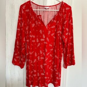 Lularoe women’s 3/4 sleeve floral top